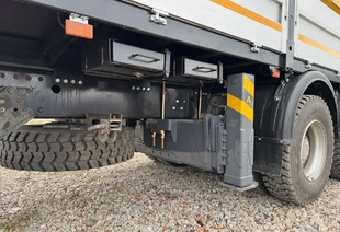 JAC N410 (41т) КМУ SQS 350-5 (14т) БОРТ 7,8×2,55×0,6м